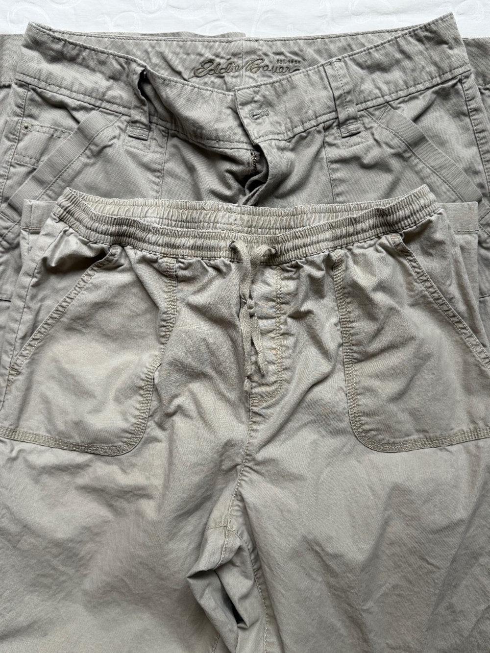 Women’s Eddie Bauer and L.L. Bean Khakis Sz 12 Bundle